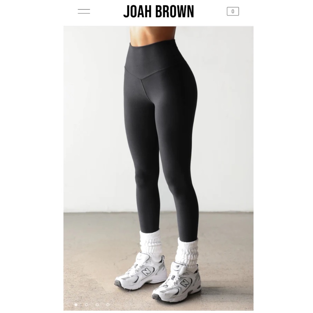 Joah Brown Second Skin Leggings - Black - S/M
